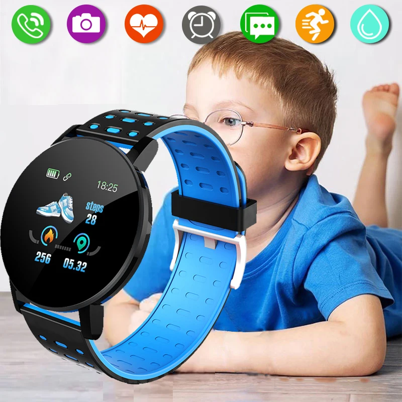 Smartwatch Digital Watches For Boys - Inteligentny zegarek sportowy dla dzieci Led