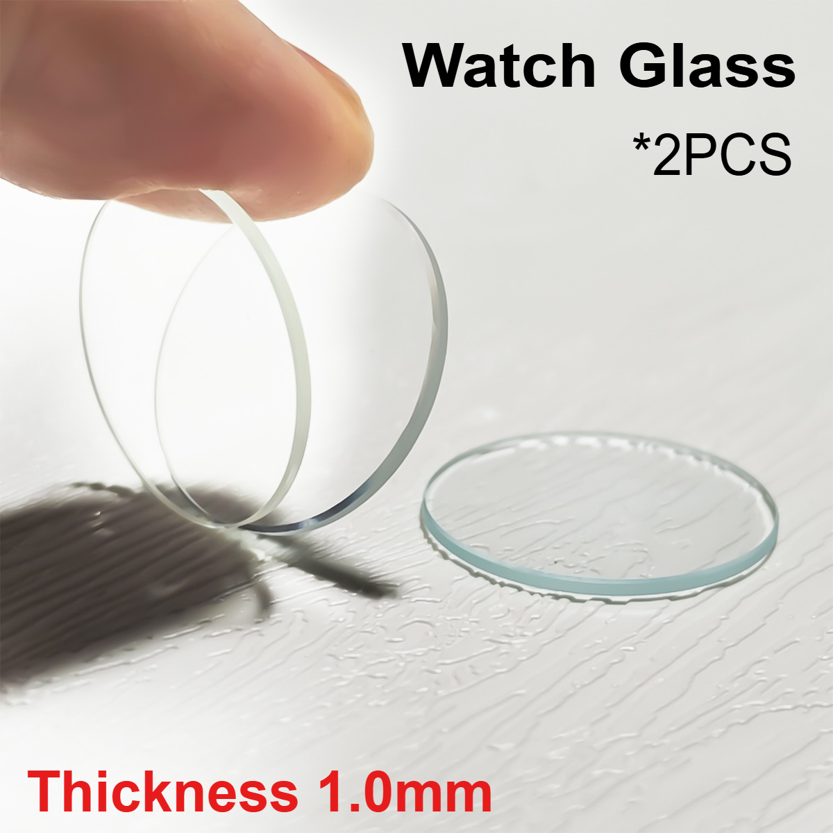 Watch Crystal Replacement - 2 sztuki 15 - 45mm Płaskie