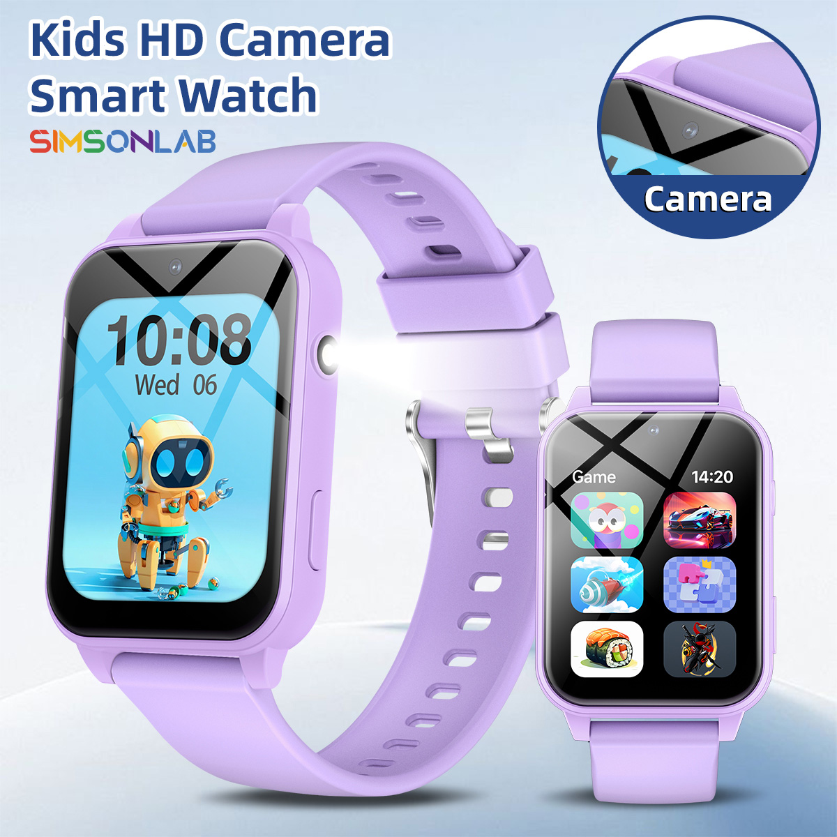 Smartwatch Watches Gift For Girls - Inteligentny zegarek dla dzieci 2026, wielofunkcyjny,