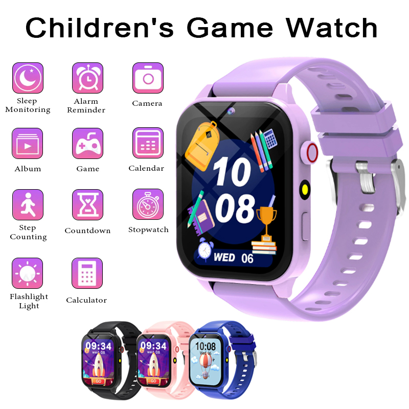 Smartwatch Watches Gift For Girls - Smartwatch Dziecięcy Zegarek Gry Ekran 1.83