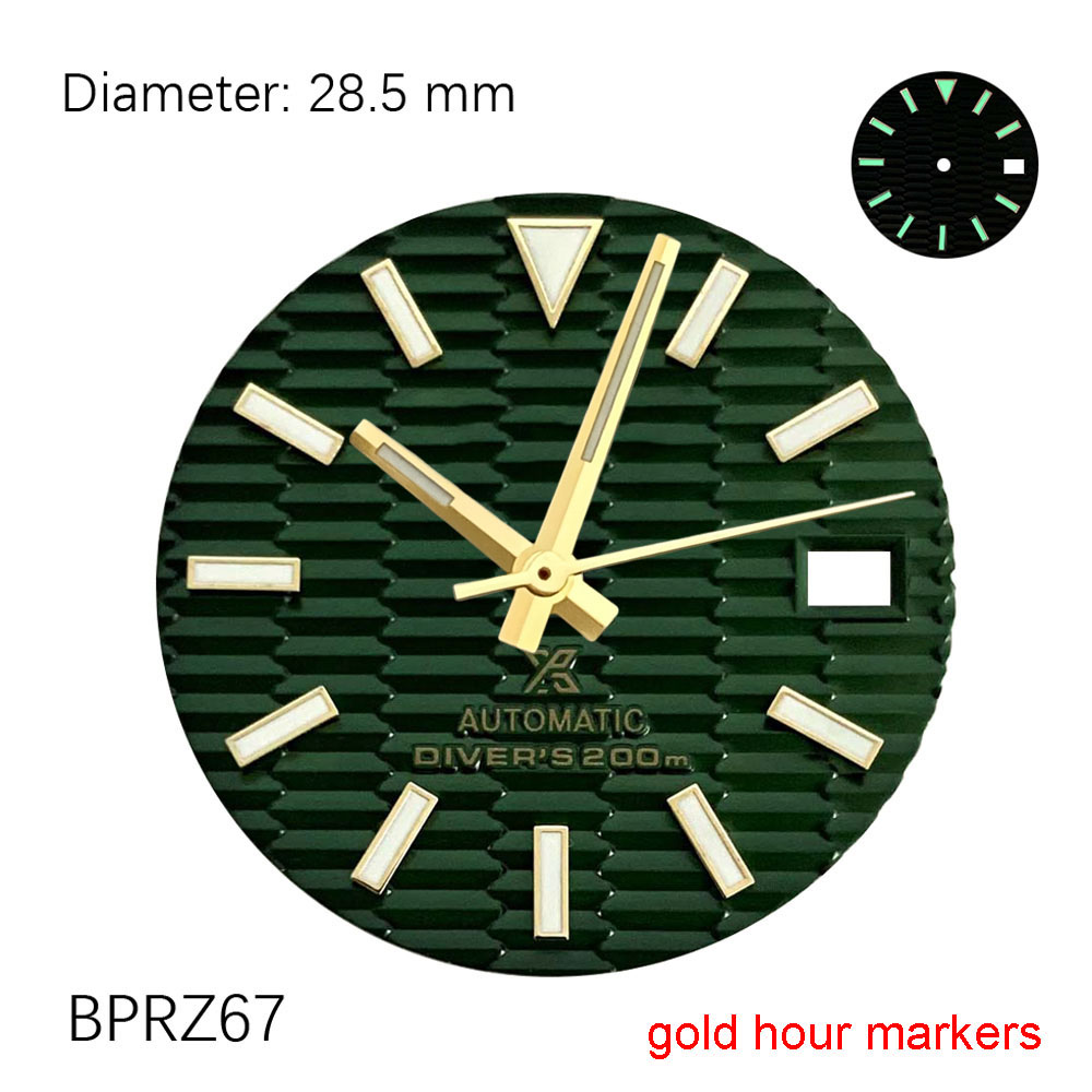 Luminous Dial Face - Tarcza 28,5 mm z logo NH35