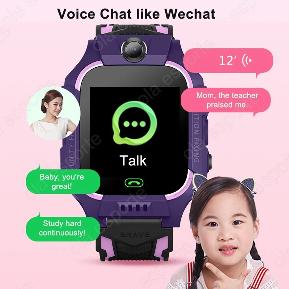 Smartwatch dla dzieci z kartą  – Smartwatch Watches Birthday Gift For Girls recenzja i cena