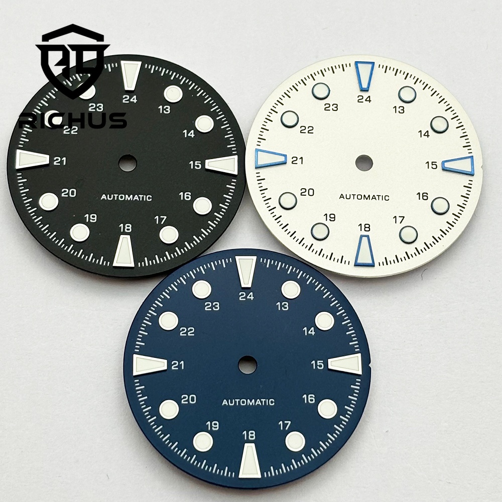 Tarcza zegarka RICHUS 28,6 mm  – Luminous Dial Face recenzja i cena