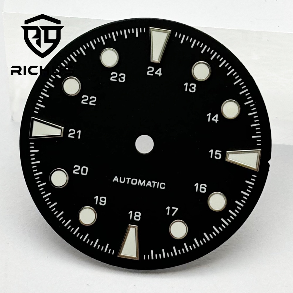 Tarcza zegarka RICHUS 28,6 mm  – Luminous Dial Face recenzja i cena