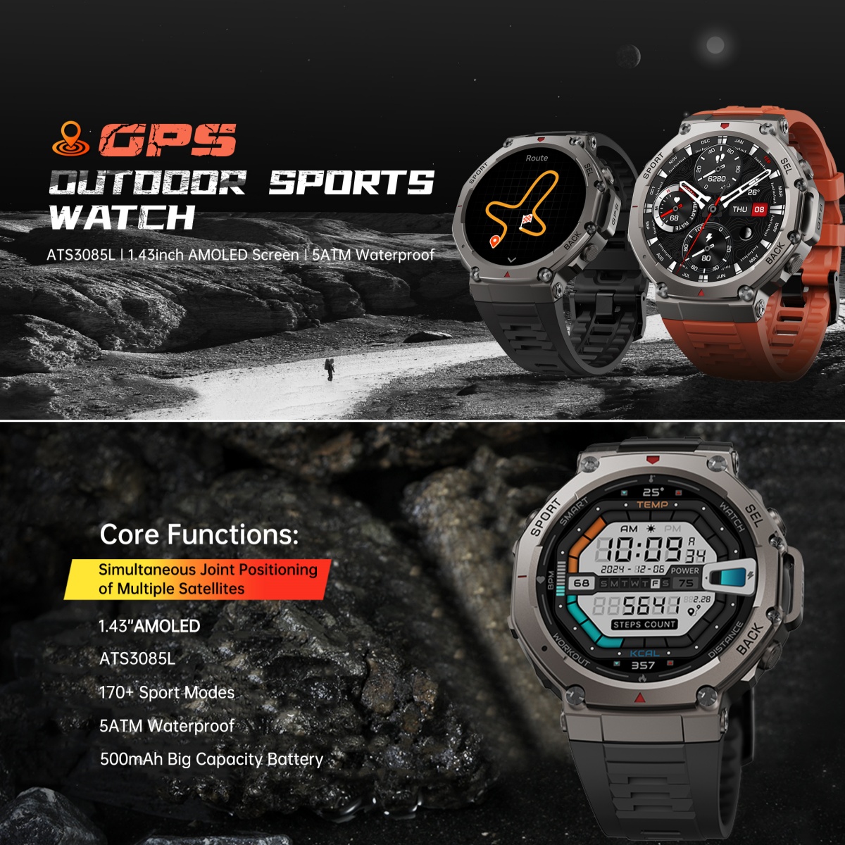 2025 nowy wojskowy inteligentn – Watch Vs Smartwatch recenzja i cena
