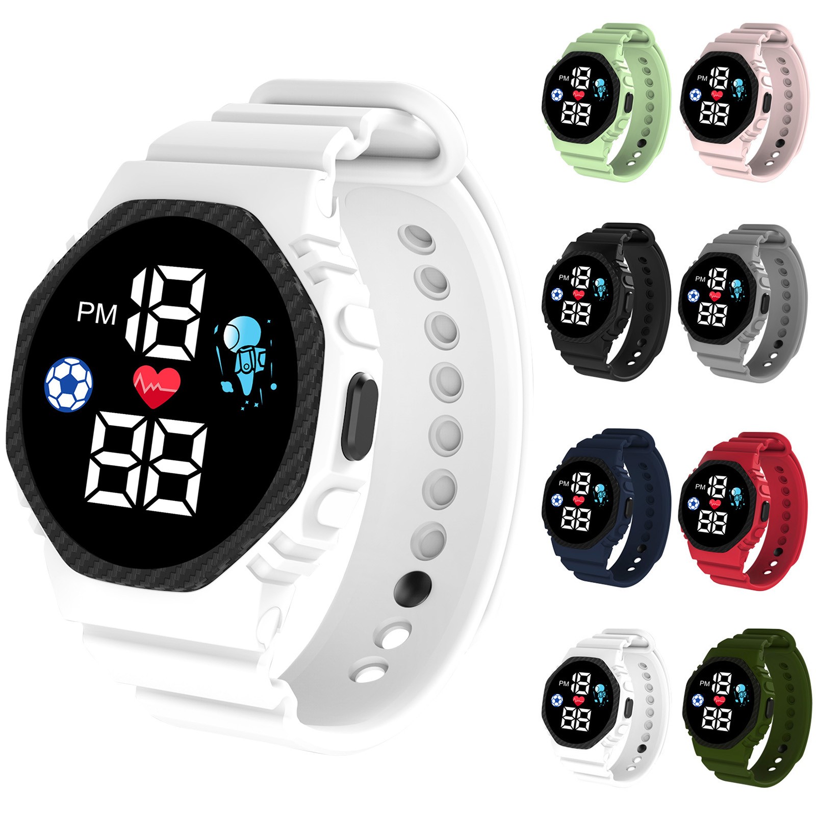 Wielokolorowy inteligentny zeg – Smartwatch Digital Watches For Boys recenzja i cena