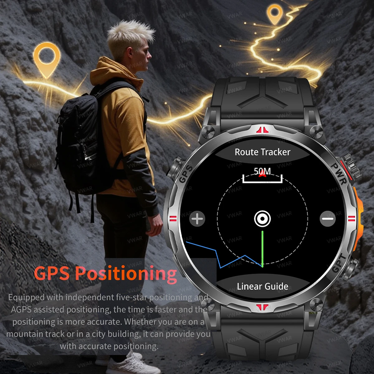 2025 Nowy smartwatch VWAR Air5 – Watch Vs Smartwatch recenzja i cena