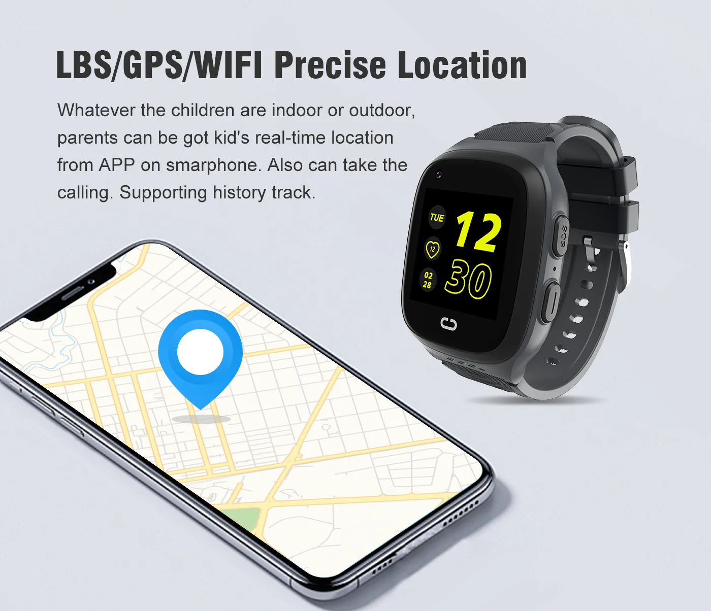 Smartwatch dla dzieci 4G SOS W – Smartwatch Watches Price recenzja i cena