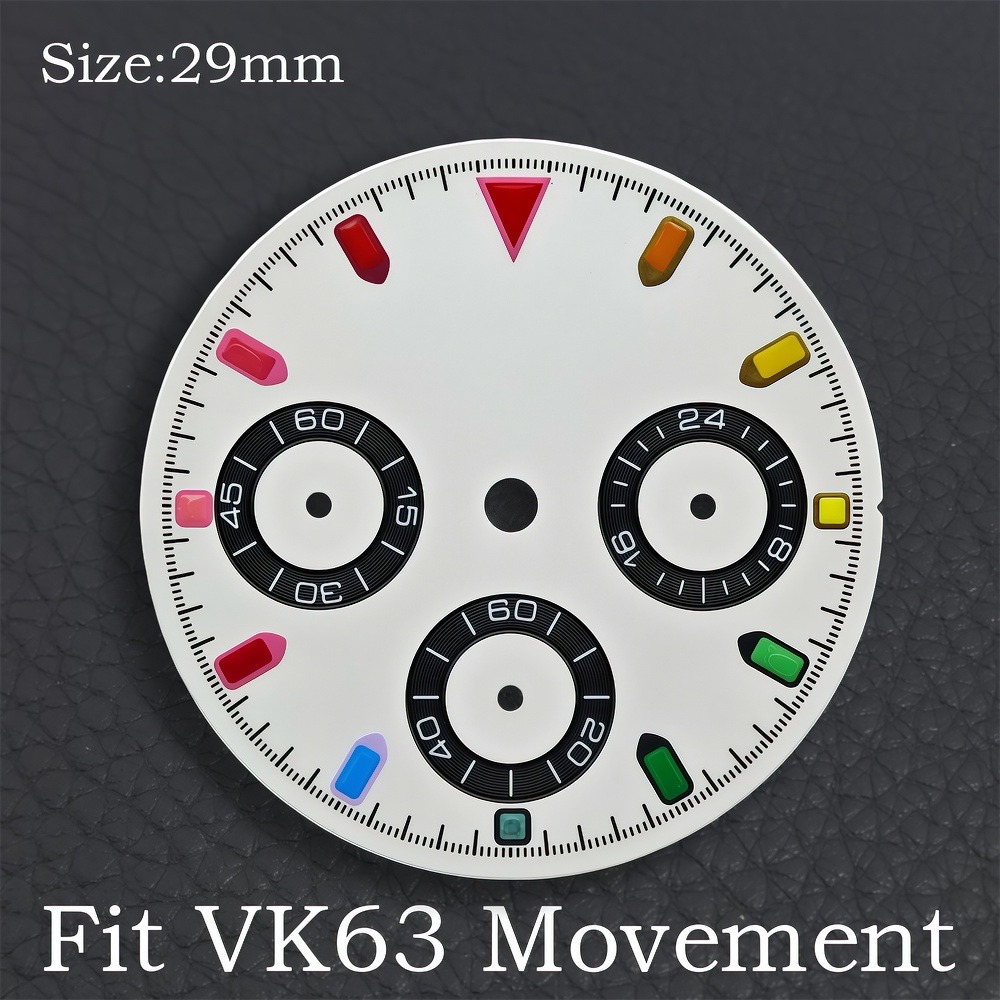 Wskazówki zegarka VK63 29mm, z – Luminous Dial Face recenzja i cena