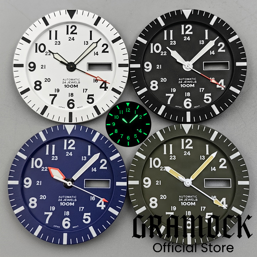 Tarcza Gramock Vintage NH36 34 – Luminous Dial Face recenzja i cena