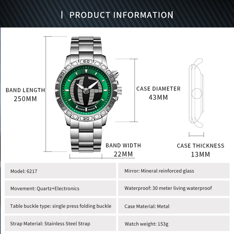 Luksusowy zegarek biznesowy, z – Smartwatch Luxury Watches recenzja i cena