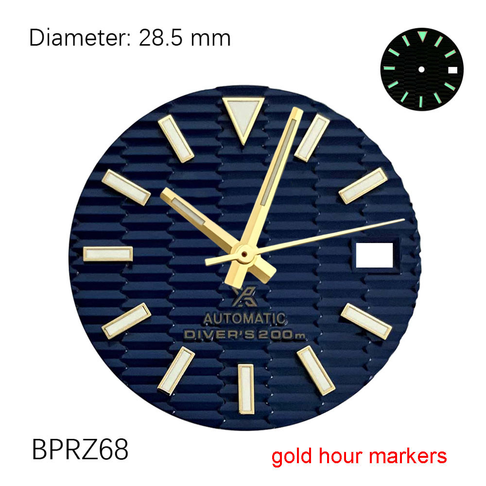 Tarcza 28,5 mm z logo NH35 S,  – Luminous Dial Face recenzja i cena