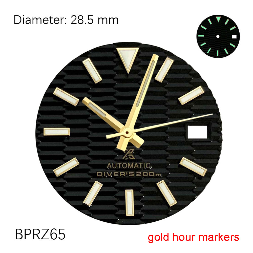 Tarcza 28,5 mm z logo NH35 S,  – Luminous Dial Face recenzja i cena