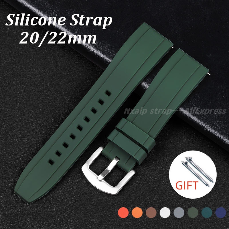 20mm 22mm silikonowy pasek do  – Watches Rolex Smartwatch recenzja i cena