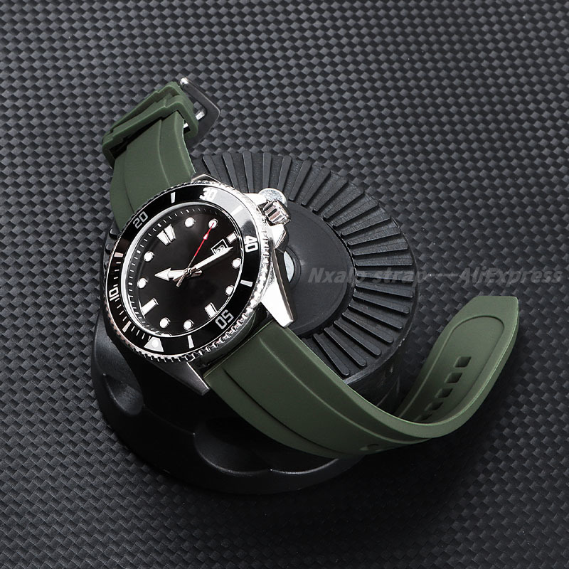 20mm 22mm silikonowy pasek do  – Watches Rolex Smartwatch recenzja i cena