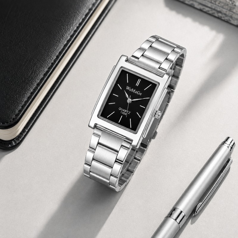 Luksusowy męski zegarek ze sta – Smartwatch Luxury Watches recenzja i cena
