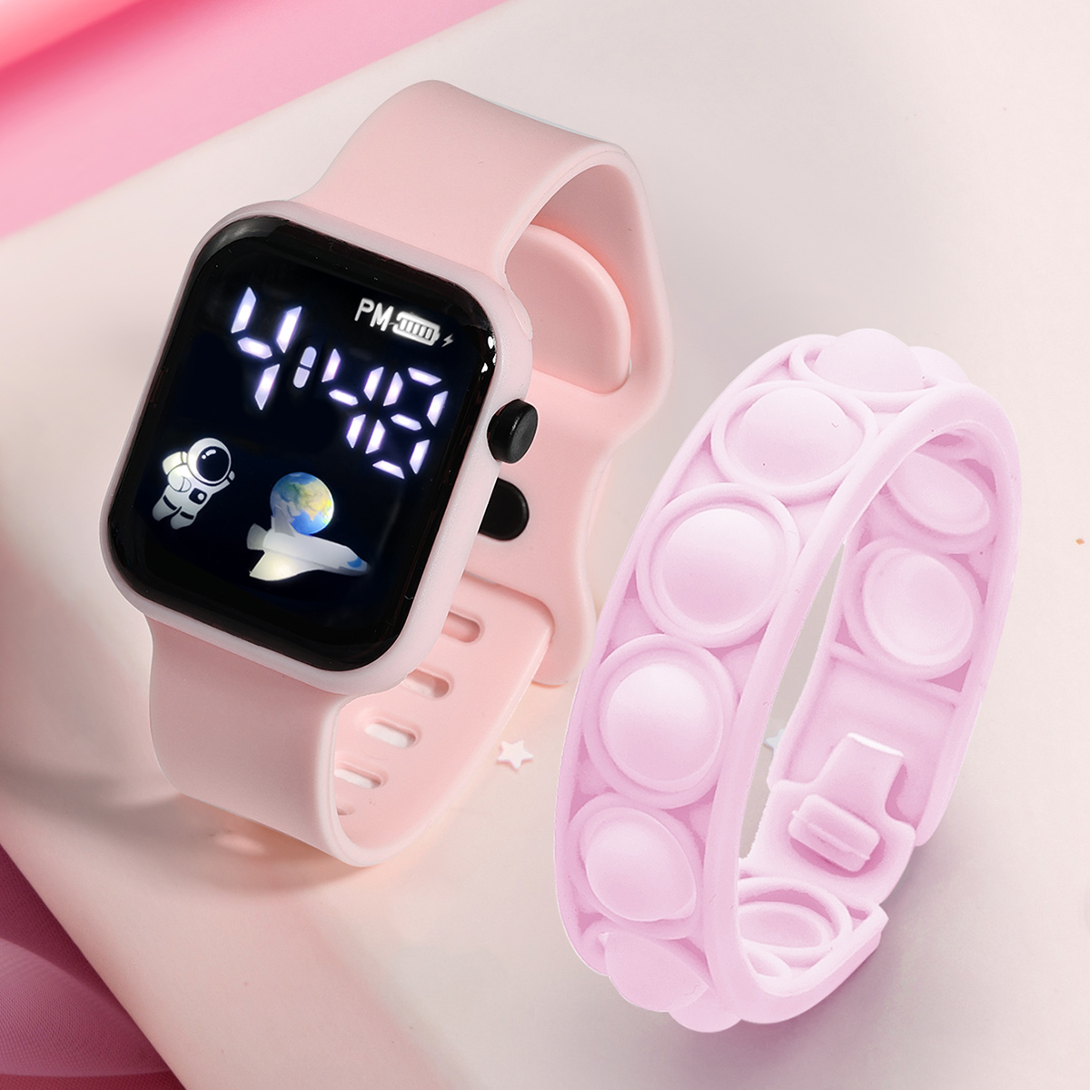 2 sztuki smartwatch dla dzieci – Smartwatch Watches Gift For Girls recenzja i cena